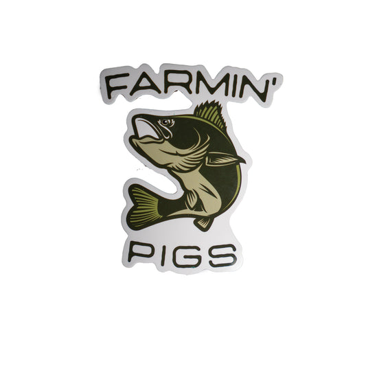 Farmin' Pigs Decal