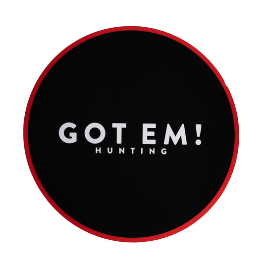 GOT EM! Circle Vinyl Decal