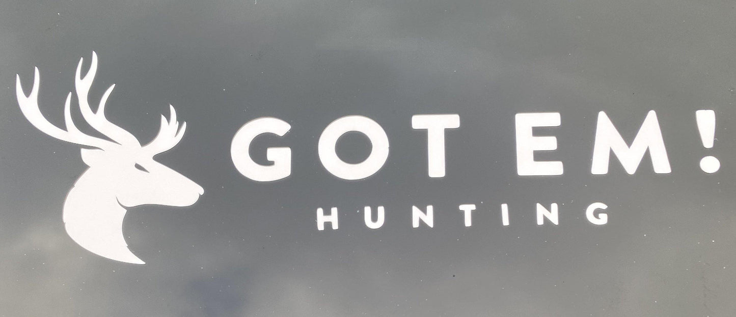 Got Em! Hunting Vehicle Sticker - Got Em! Hunting
